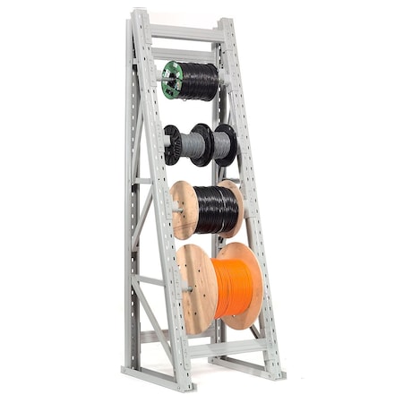 Global Industrial Reel Rack Starter Unit 36inW x 36inD x 120inH 653180